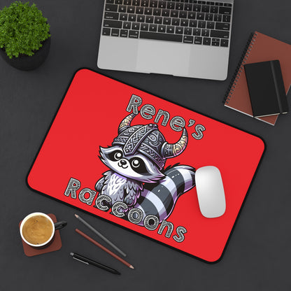 Rene's Raccoons Deskmat