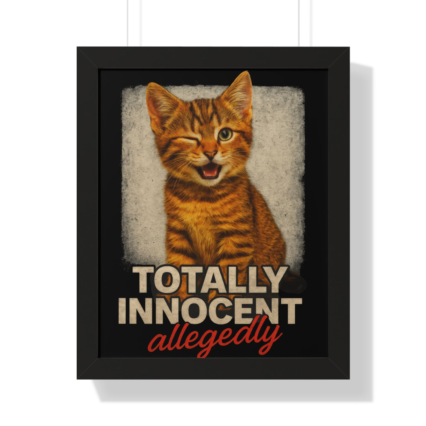 Totally Innocent Framed Wall Art