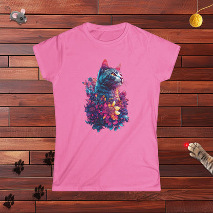 Floral Cat Ladies Tee