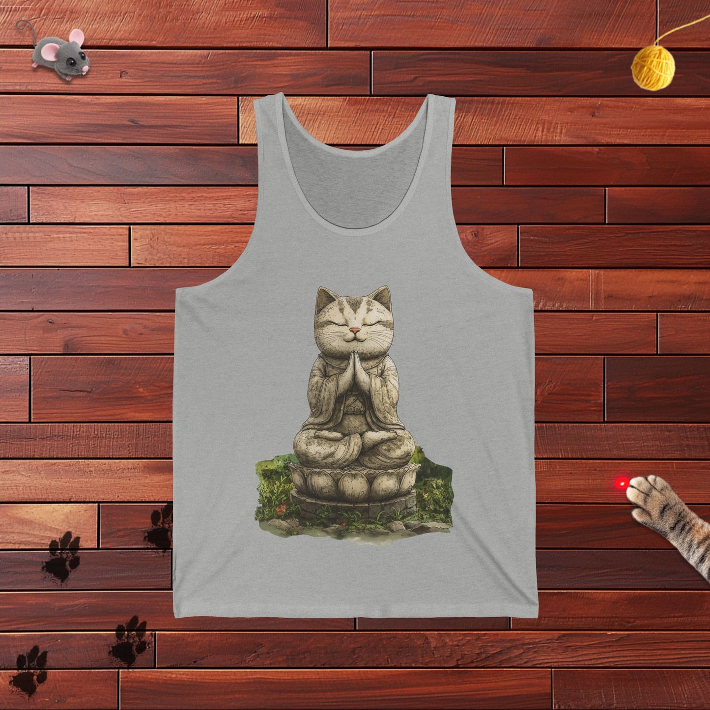 Purrfectly Zen Mens Tank