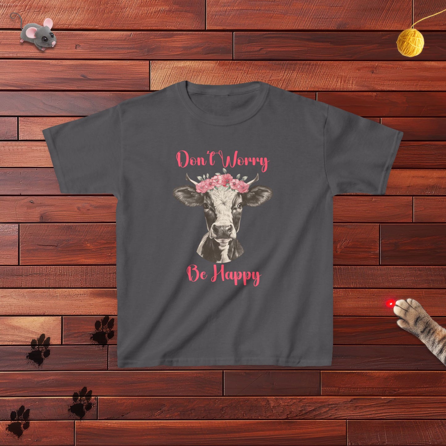 Don't Worry Be Happy Kids Tee