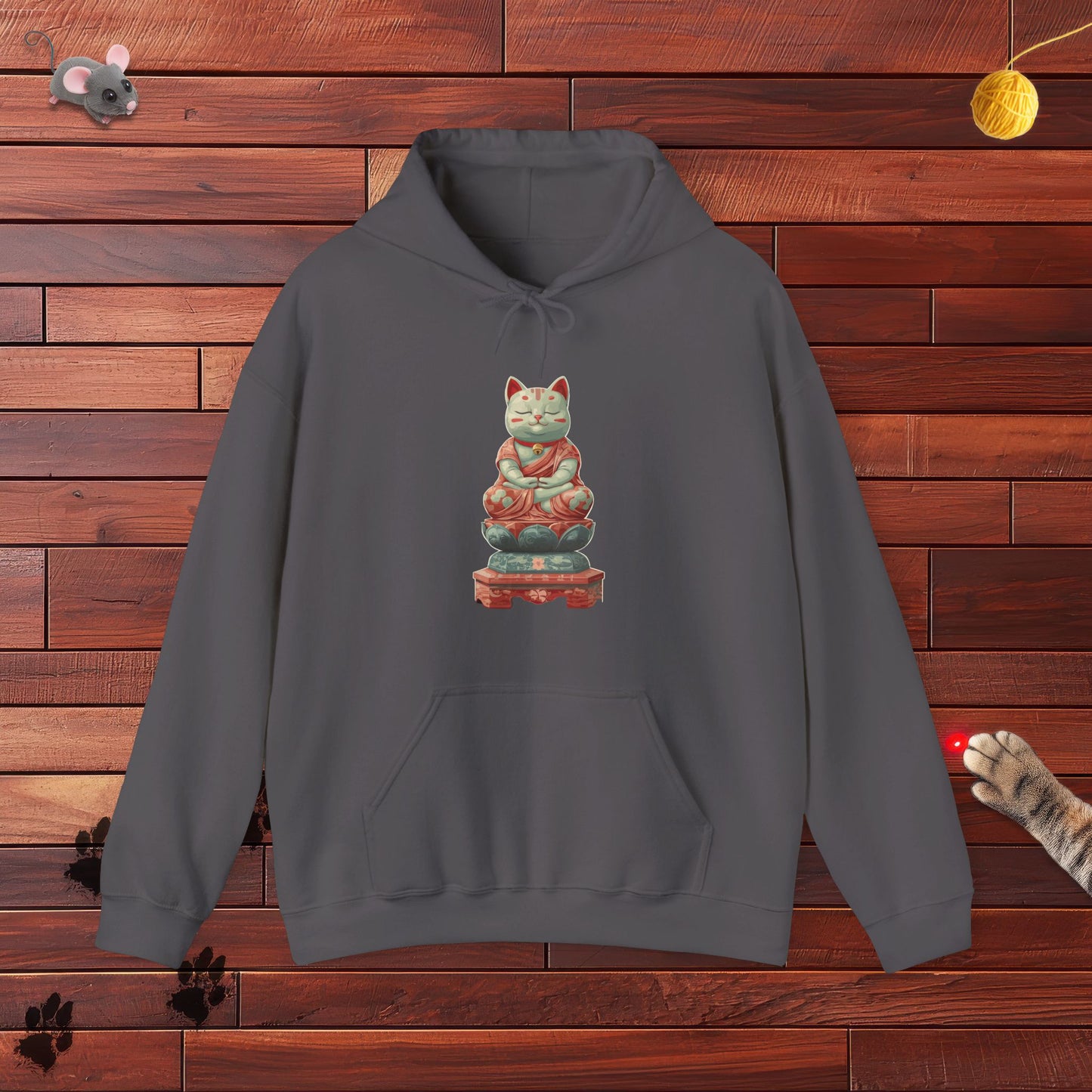 Buddha Kitty Hoodie