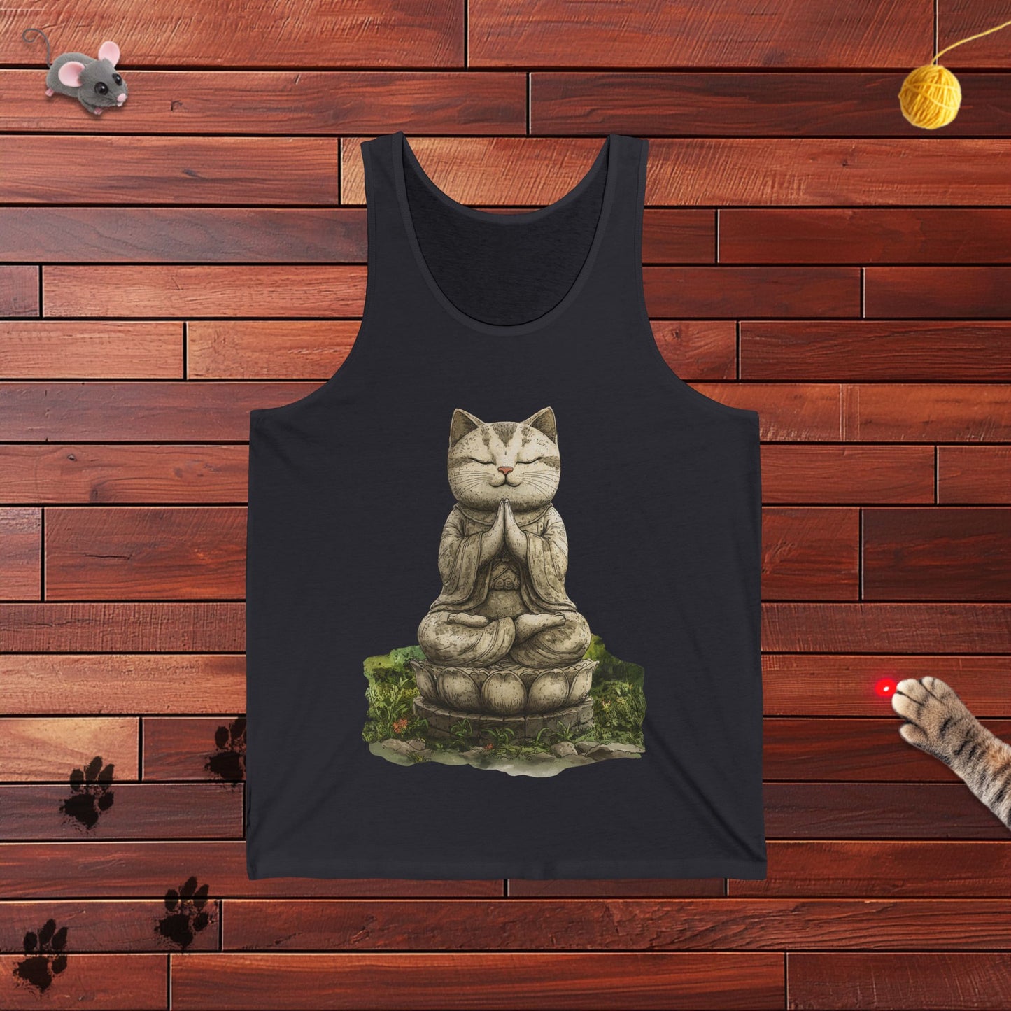 Purrfectly Zen Mens Tank