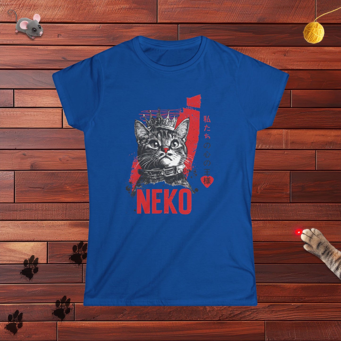 Neko King Of Our Hearts Ladies Tee