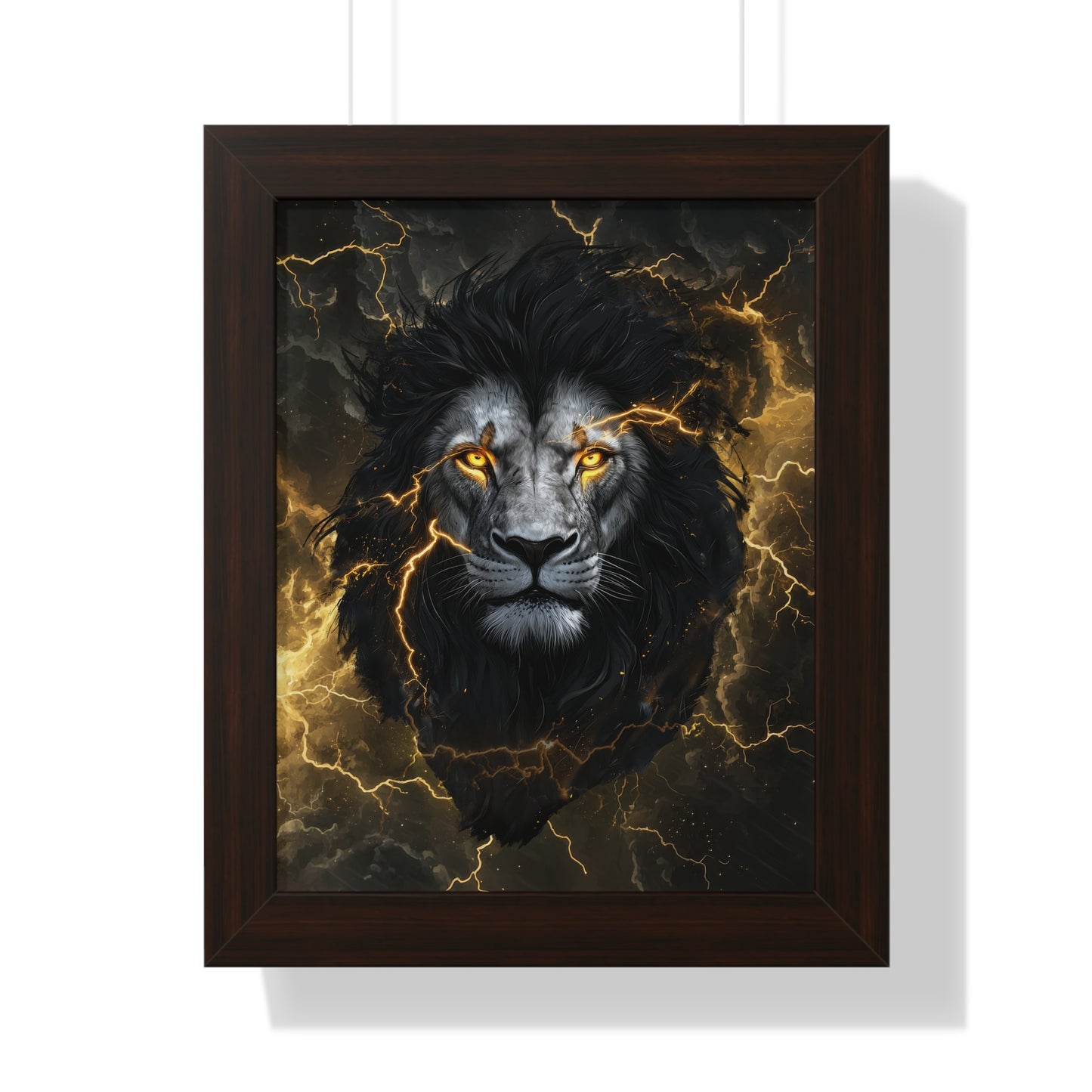 Big Cat Energy Framed Wall Art