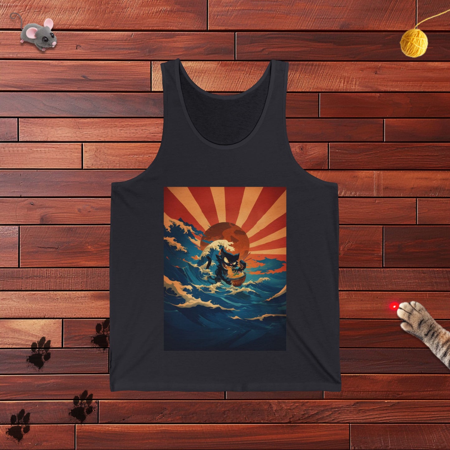 Ramen Kitty Mens Tank