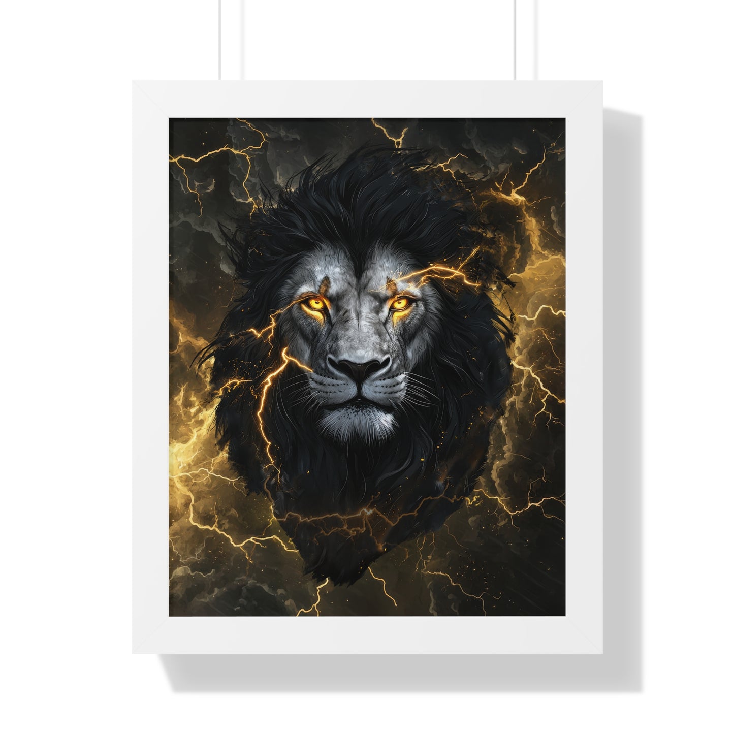 Big Cat Energy Framed Wall Art