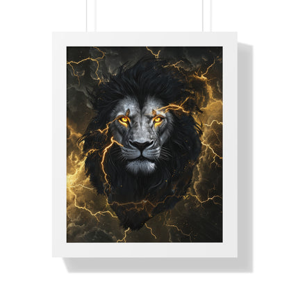 Big Cat Energy Framed Wall Art