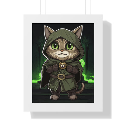 Dr. Doomcat Framed Wall Art
