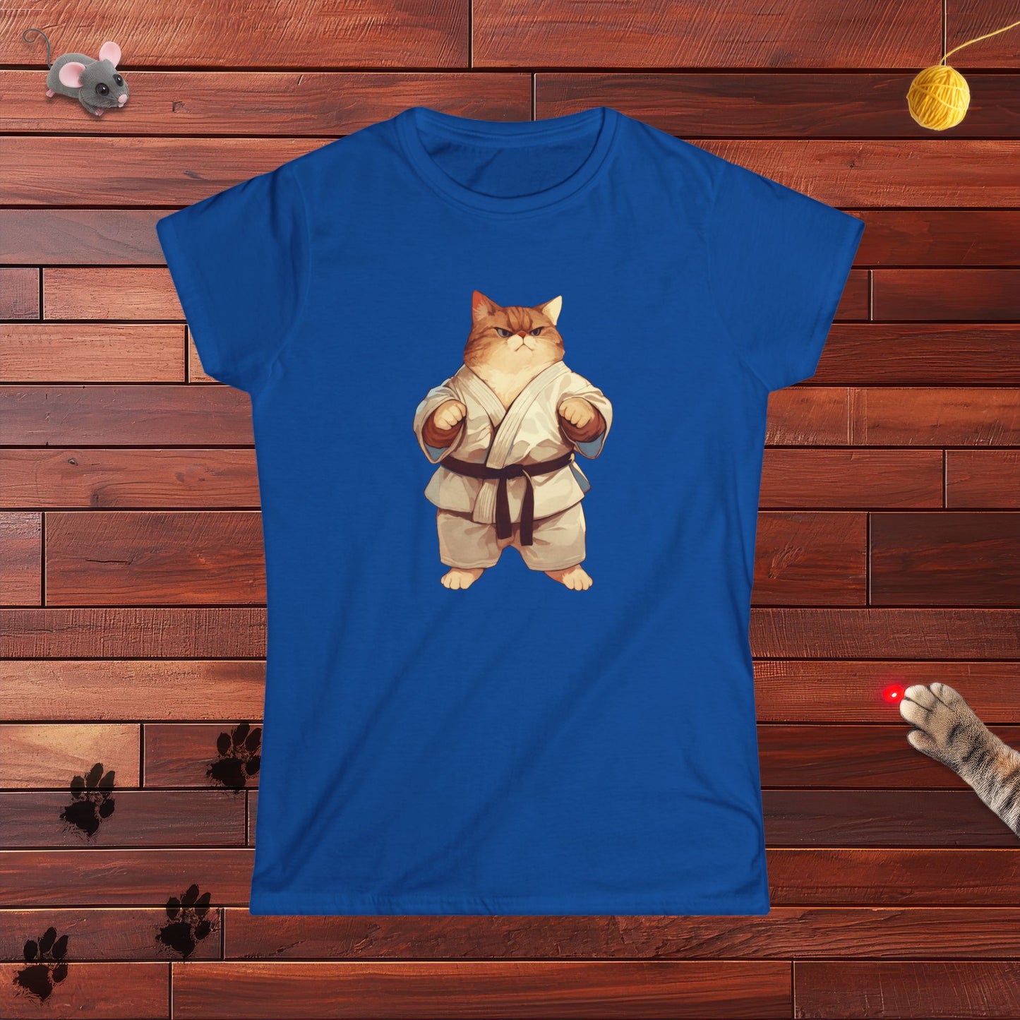 The Karate Kitty Ladies Tee