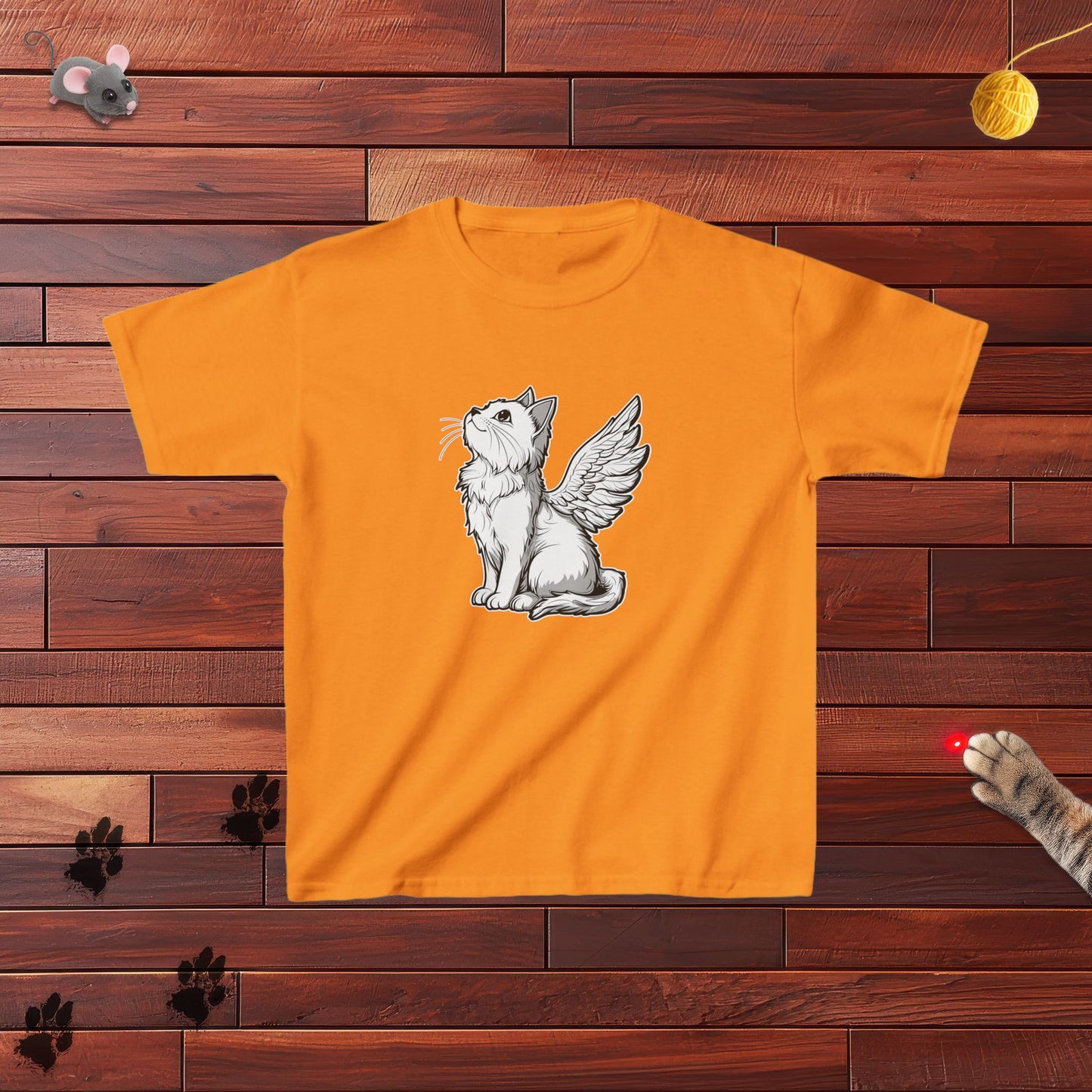 Angel Kitty Kids Tee