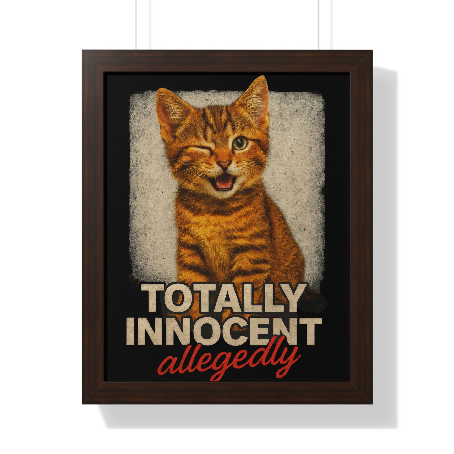 Totally Innocent Framed Wall Art