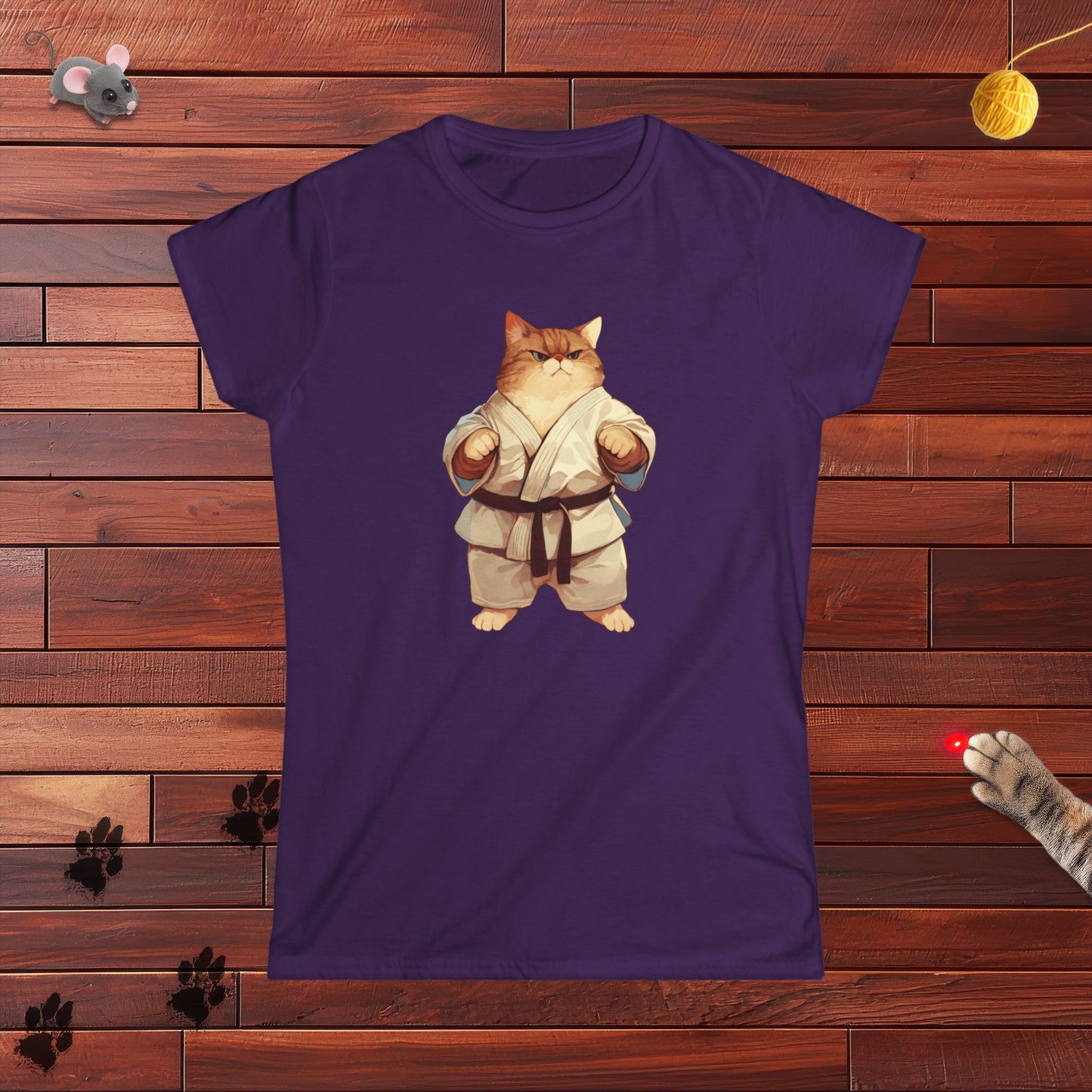 The Karate Kitty Ladies Tee