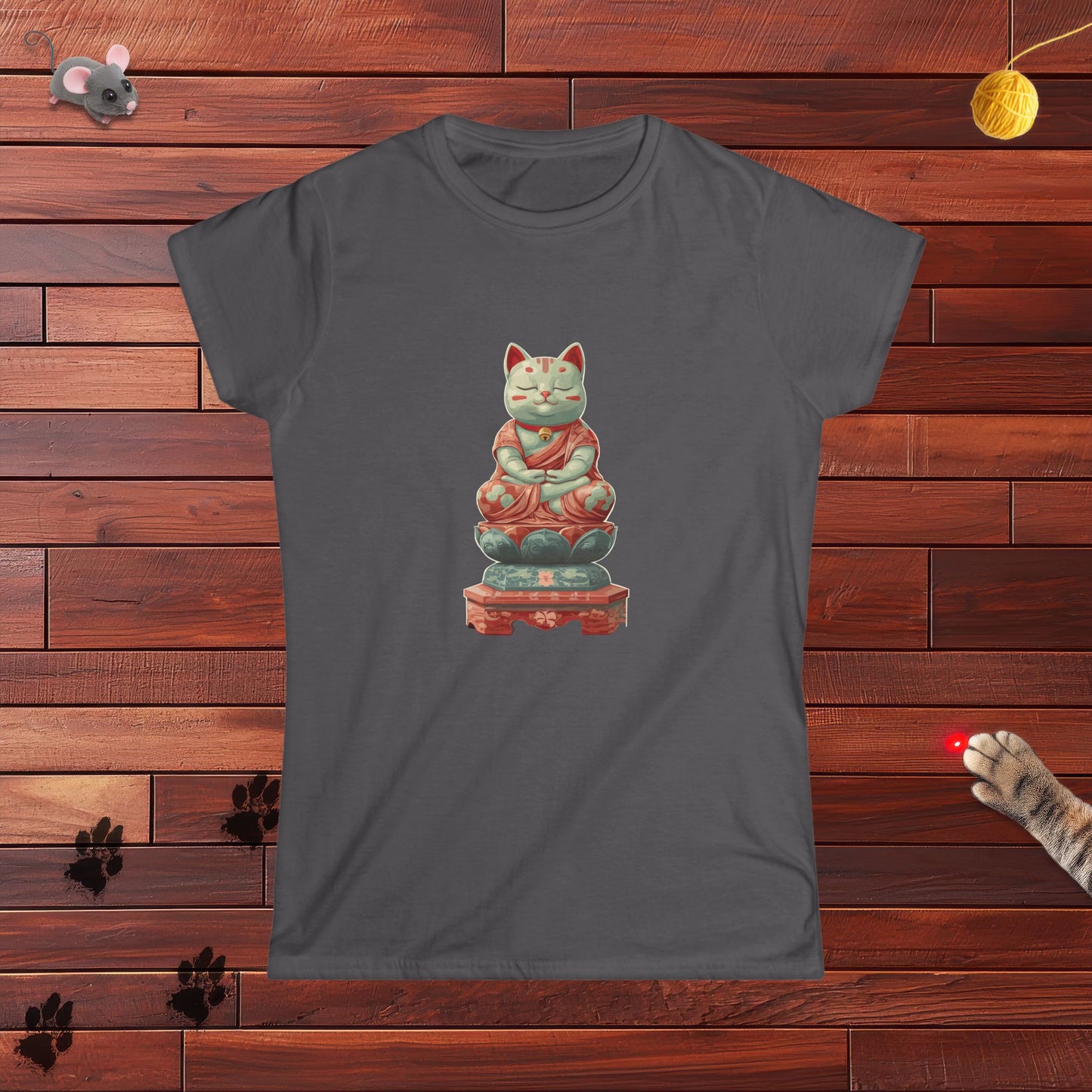 Buddha Kitty Ladies Tee