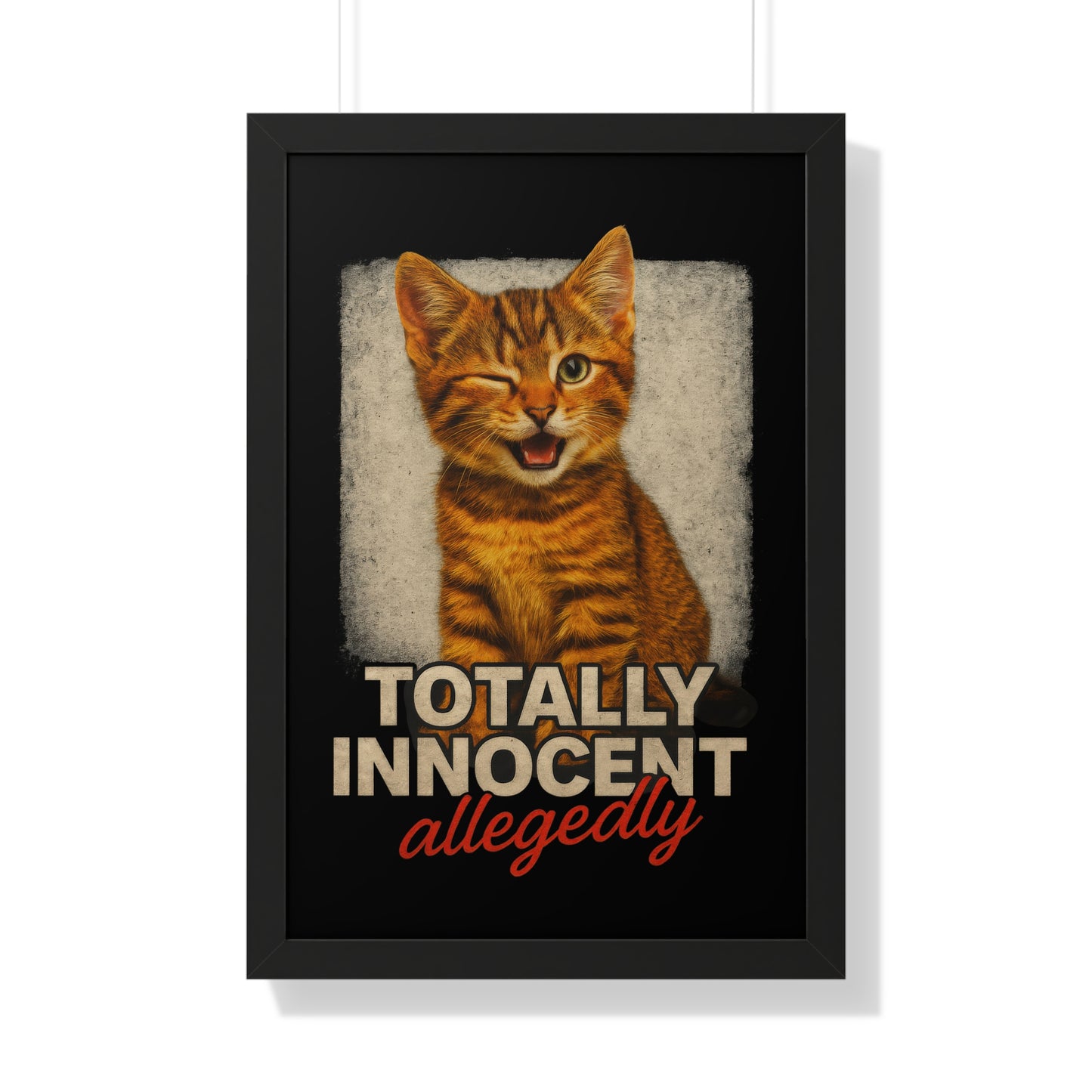 Totally Innocent Framed Wall Art