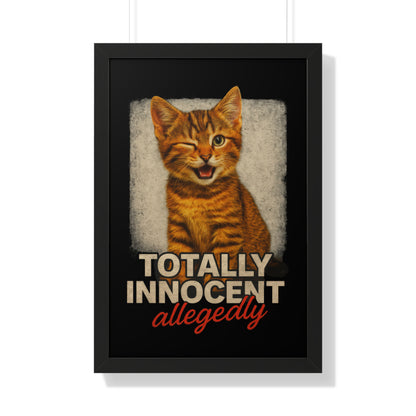 Totally Innocent Framed Wall Art
