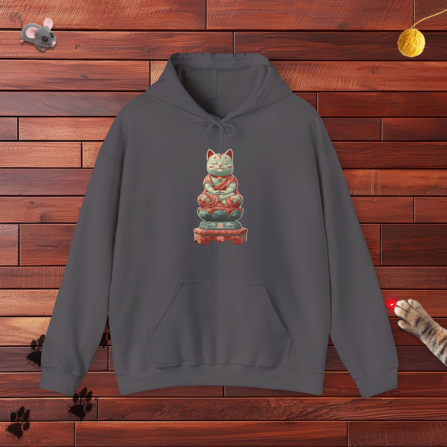 Buddha Kitty Hoodie