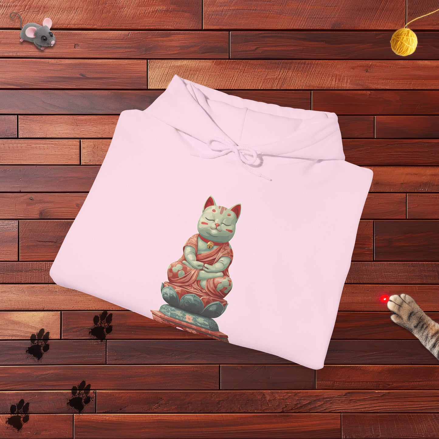 Buddha Kitty Hoodie