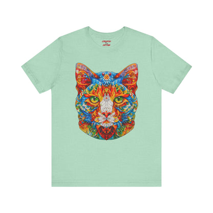 Women's Mandala Cat Tee