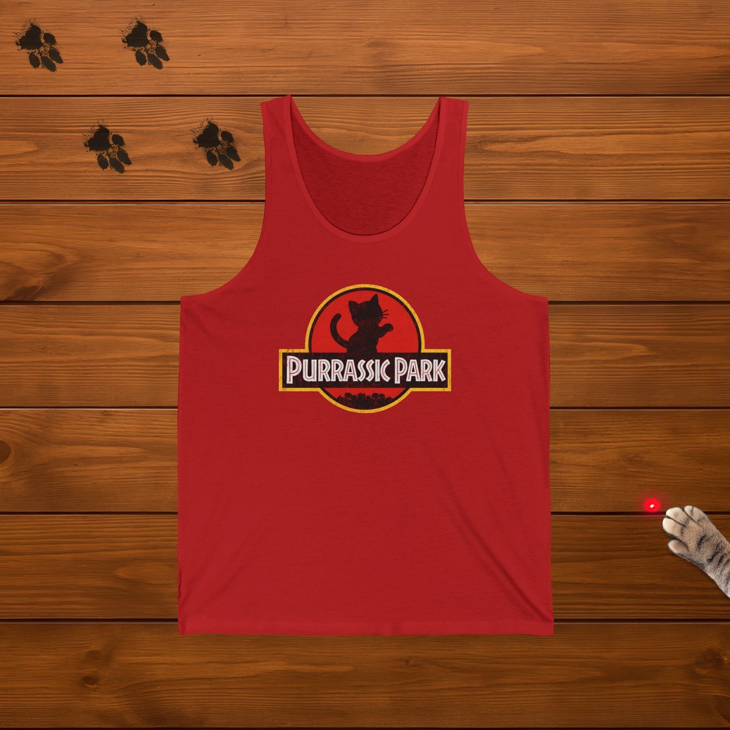 Purrassic Park Tank