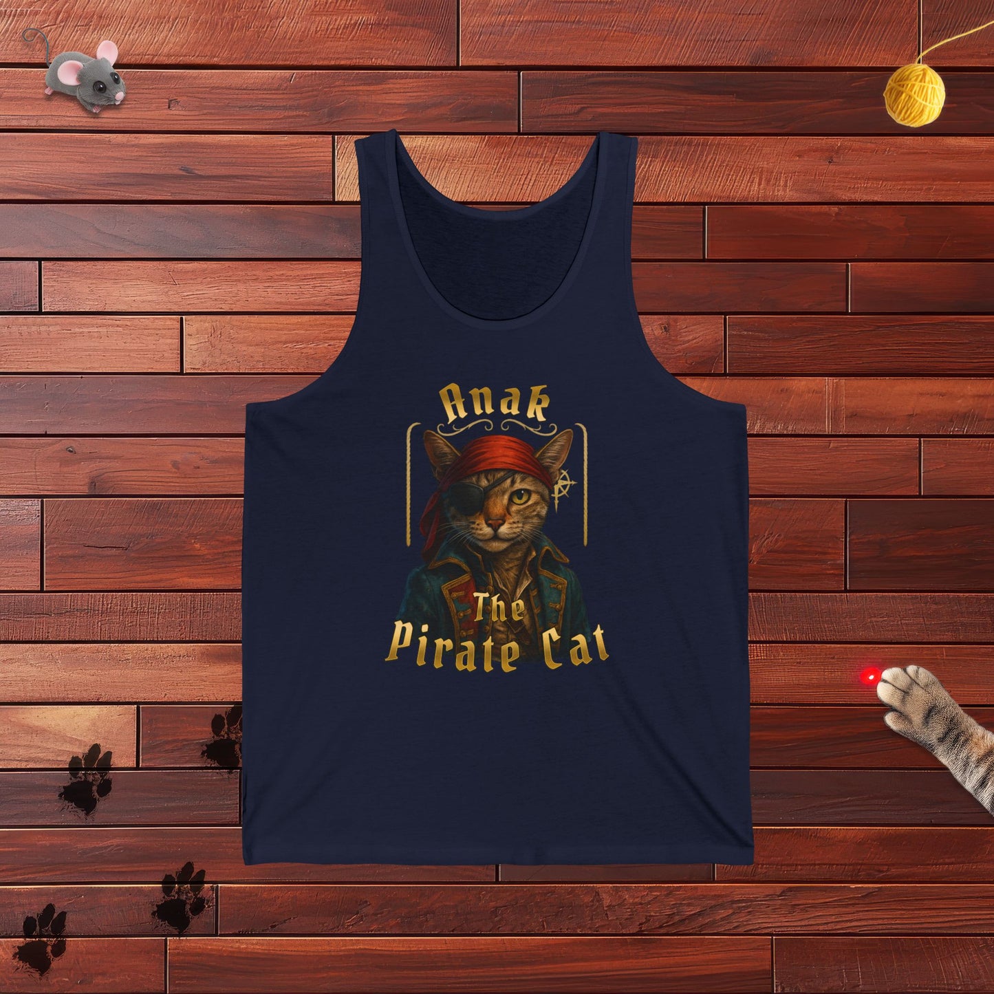 Anak The Pirate Cat Tank