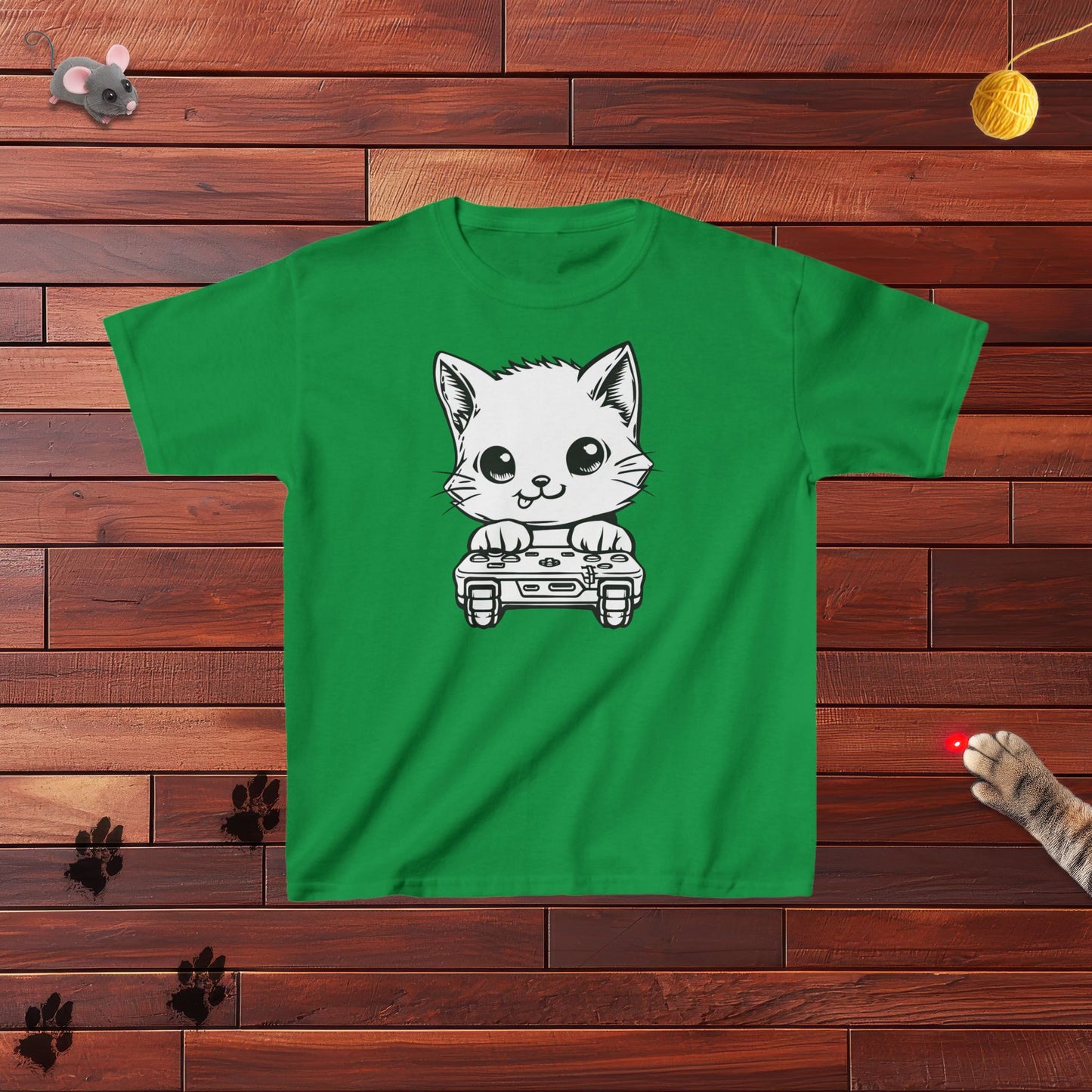 Gamer Kitty Kids Tee