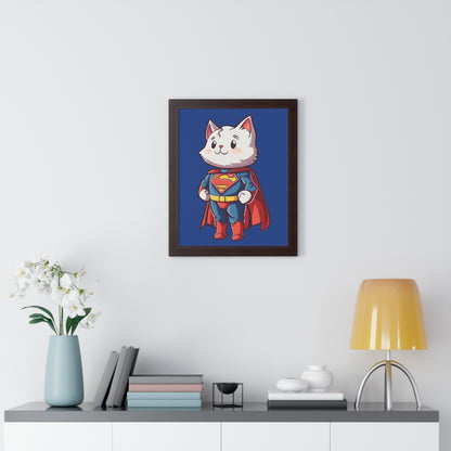 Supercat Framed Wall Art