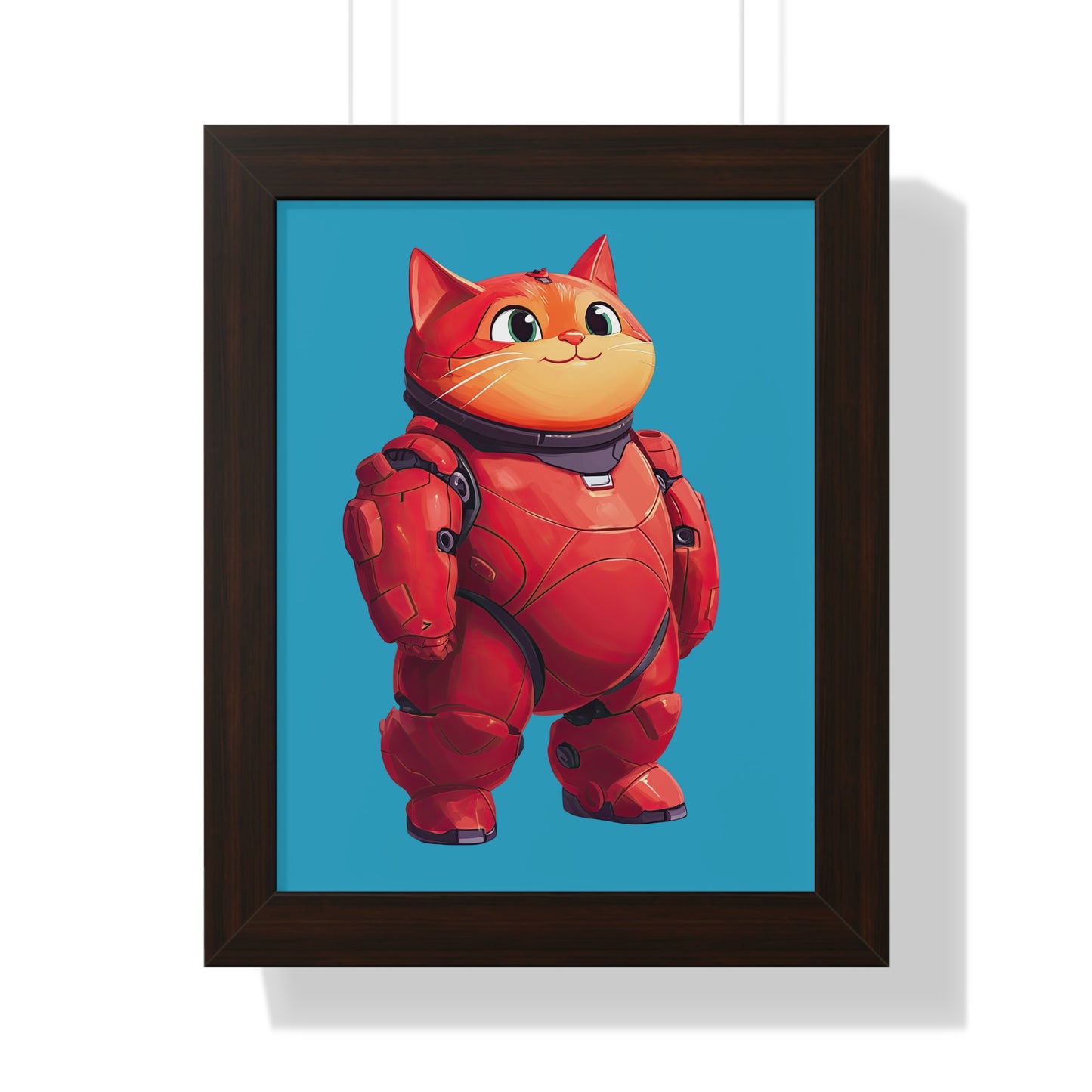 Big Kitty 6 Framed Wall Art