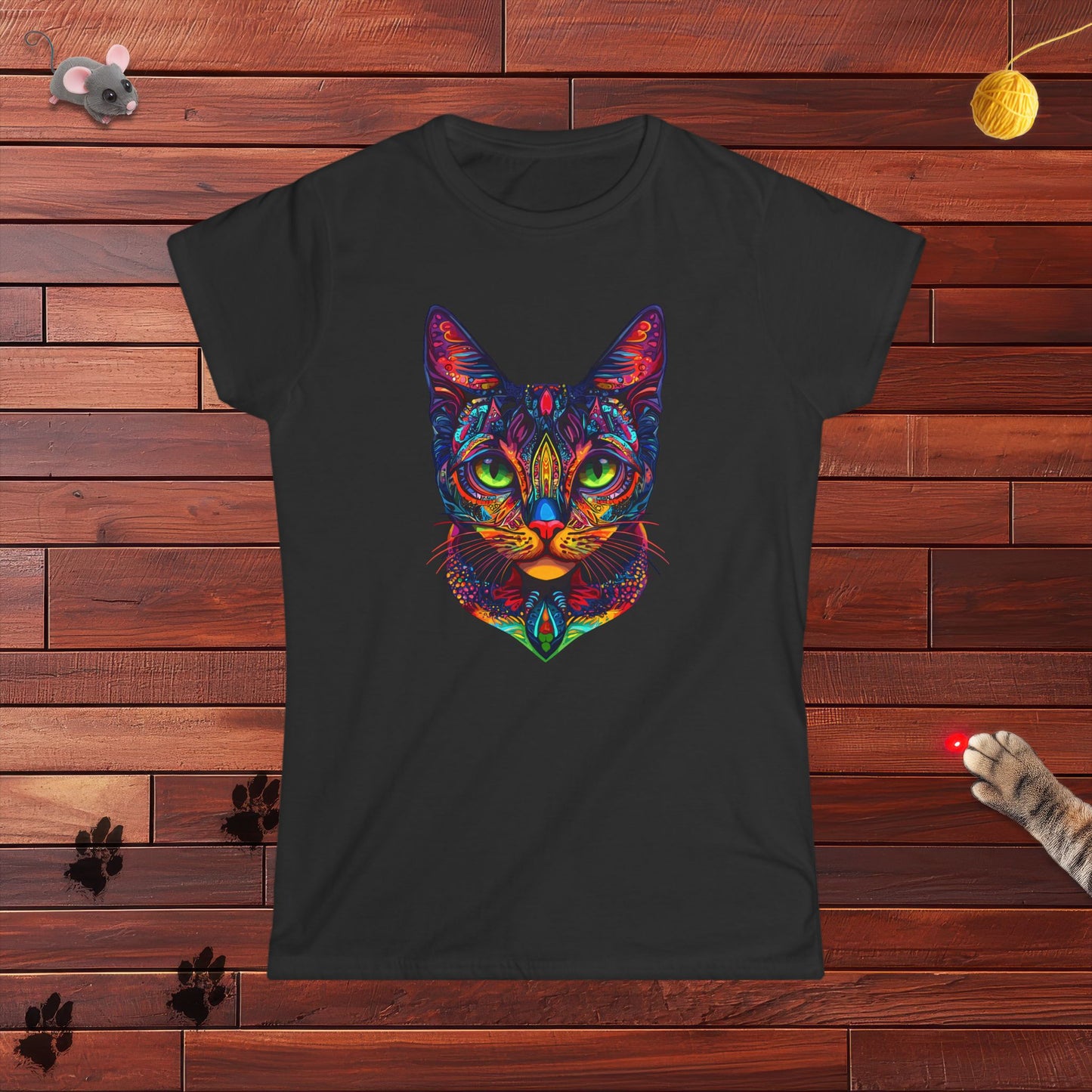 Mandala Cat Ladies Tee