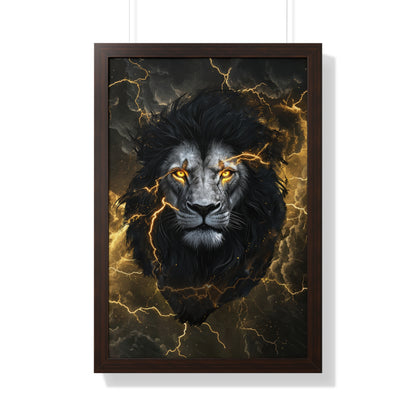 Big Cat Energy Framed Wall Art