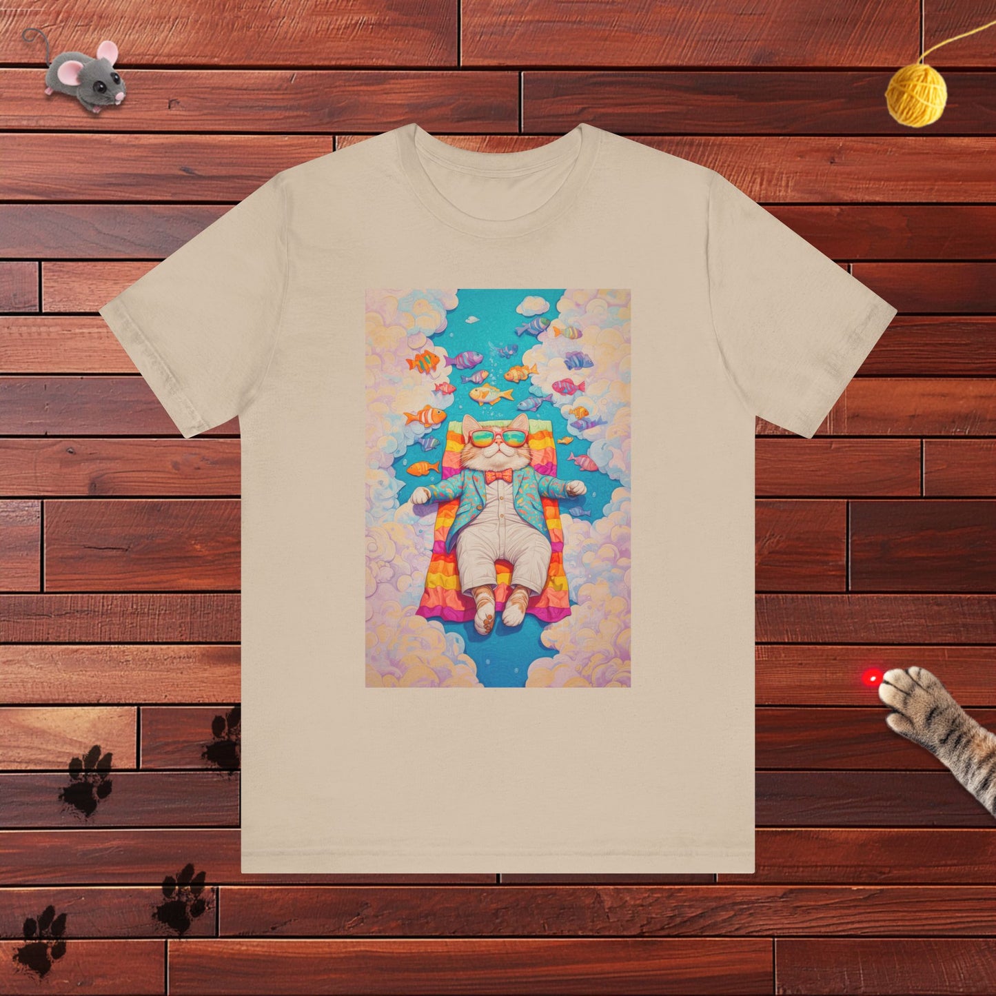 Chillaxing on Catnip Mens Tee