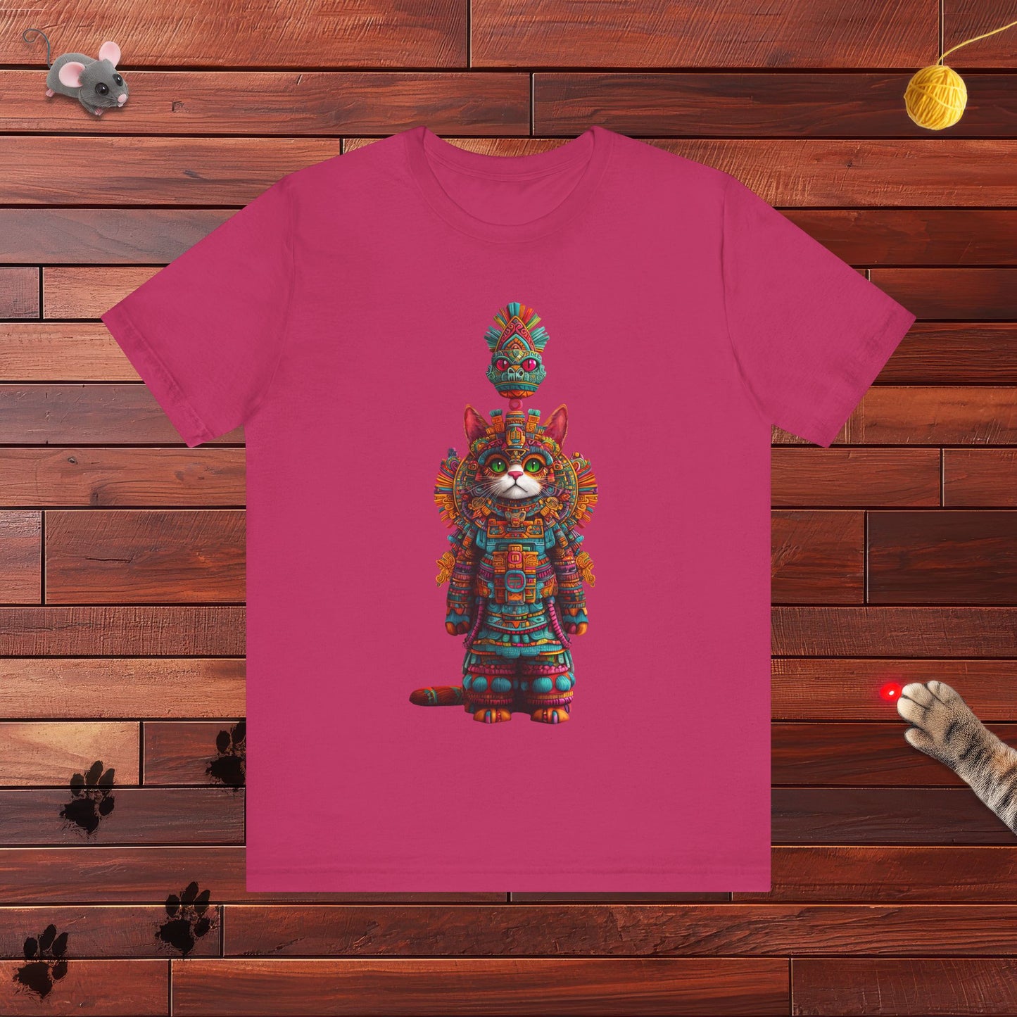 Azteca Gatito Mens Tee