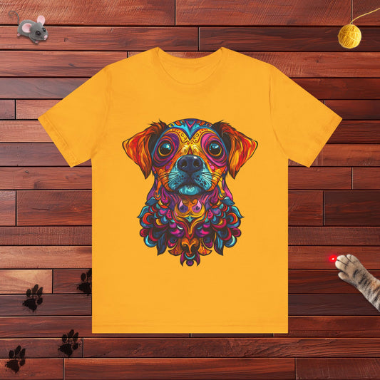 Dia De Muerte Perrito Mens Tee