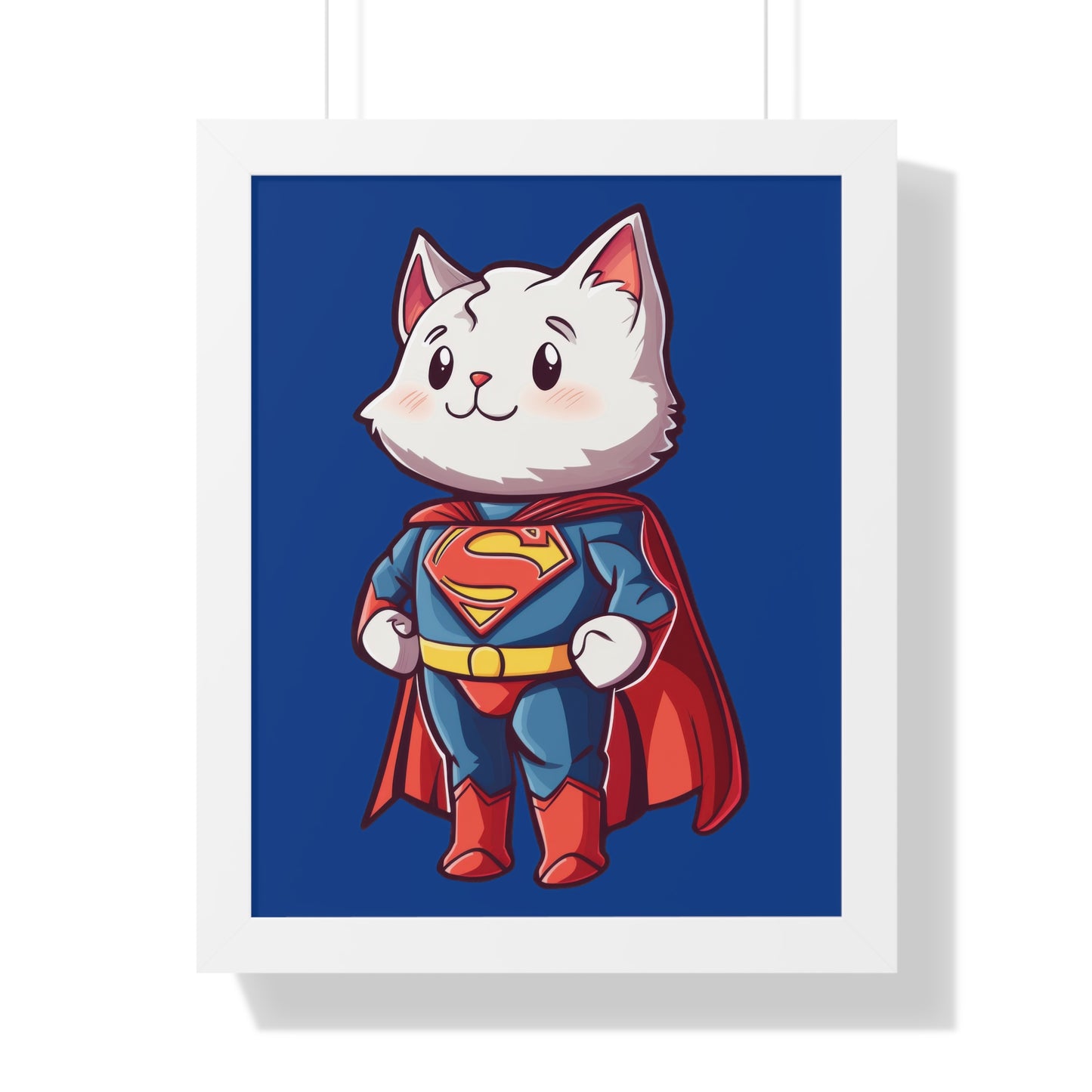 Supercat Framed Wall Art