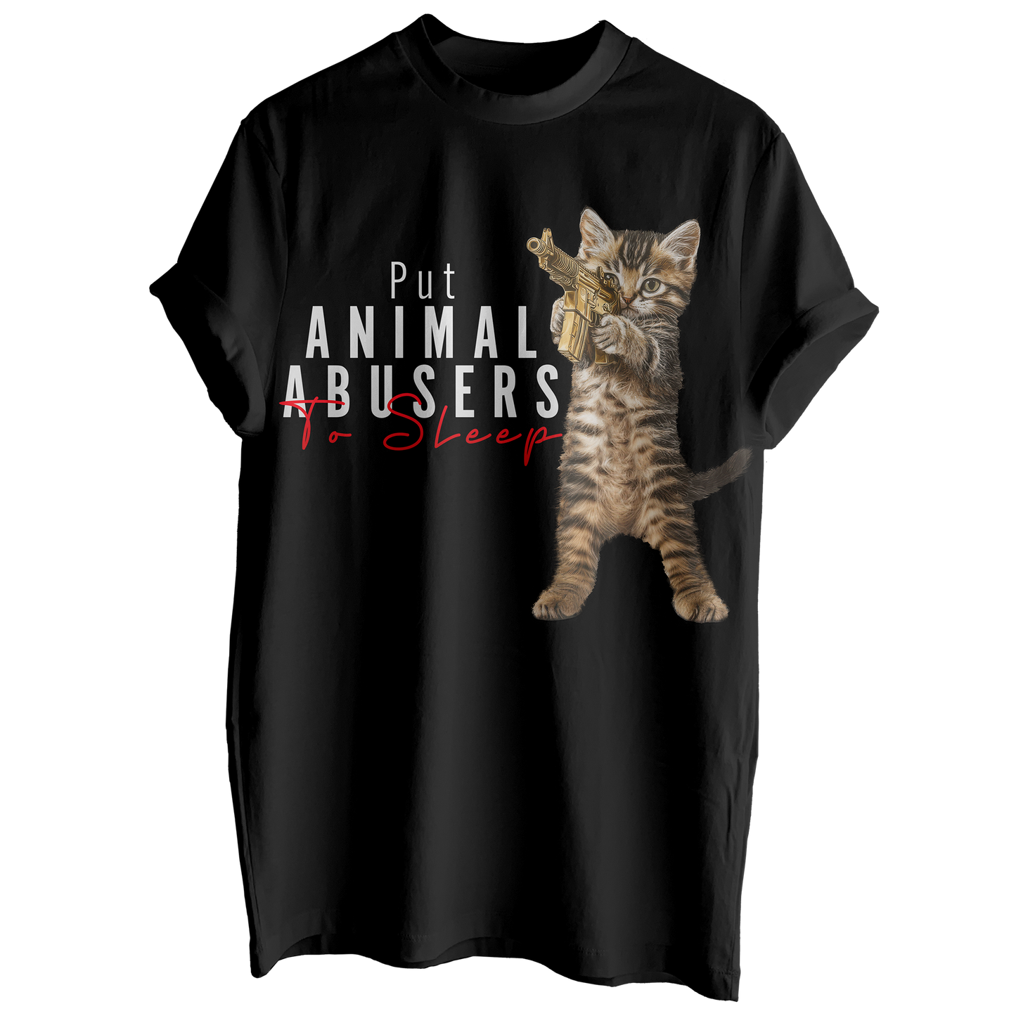Put Animal Abusers To Sleep Tee