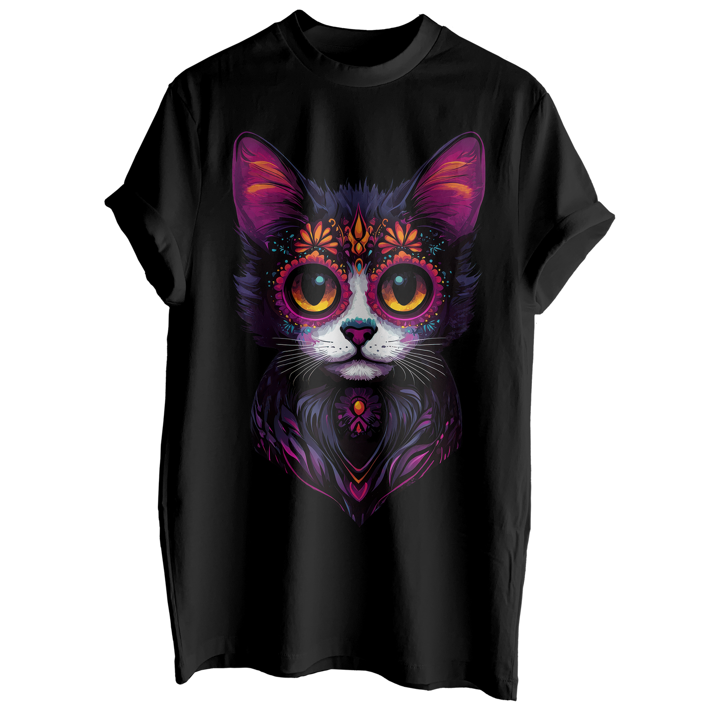 Dia De Muertos Gatito Tee