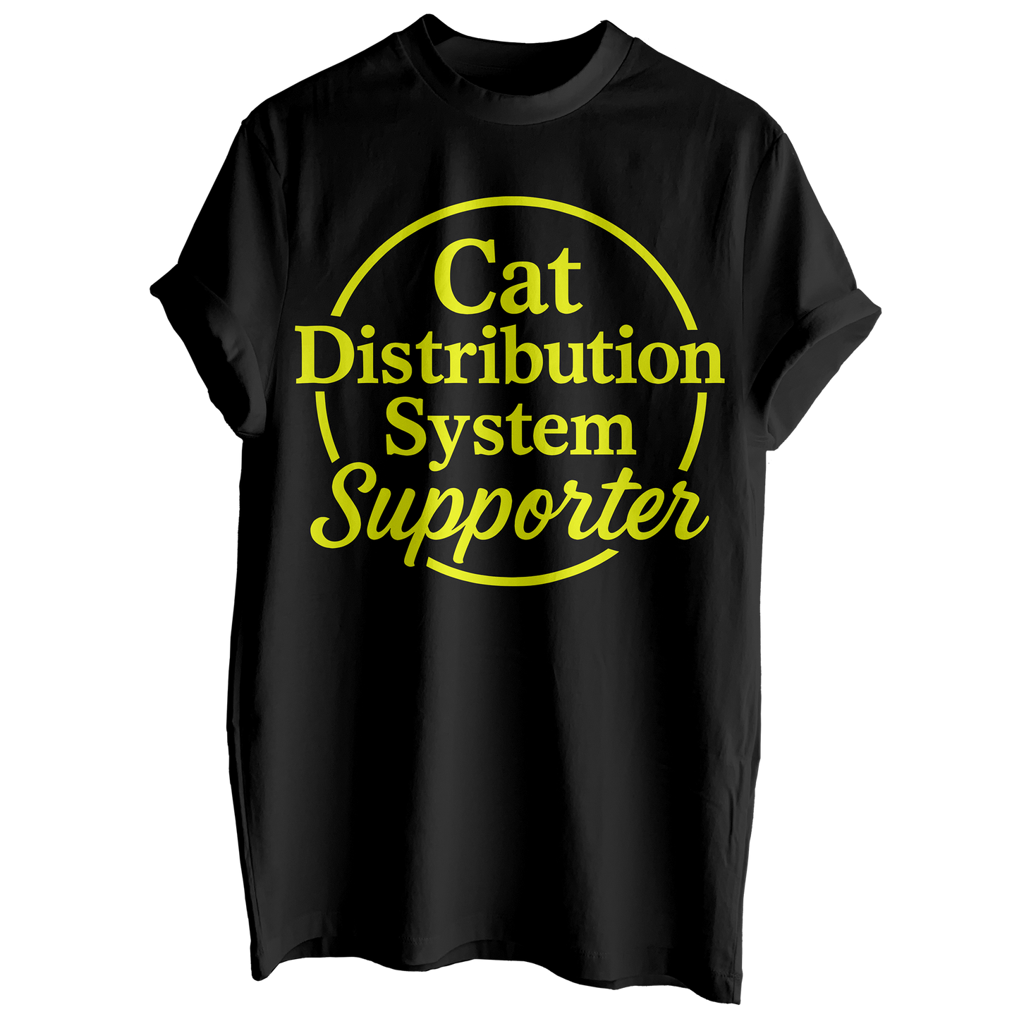 Cat Distribution System Supporter Tee
