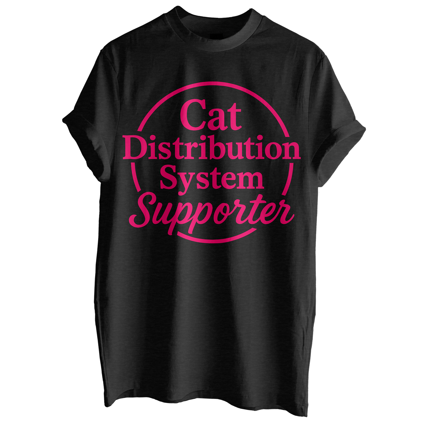 Cat Distribution System Supporter Tee
