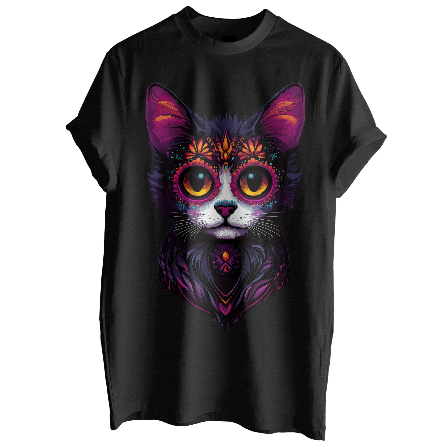 Dia De Muertos Gatito Tee