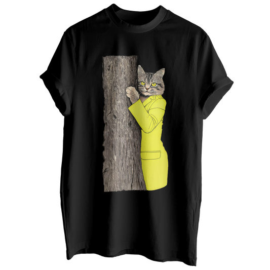Yellow Jacket Cat Tee