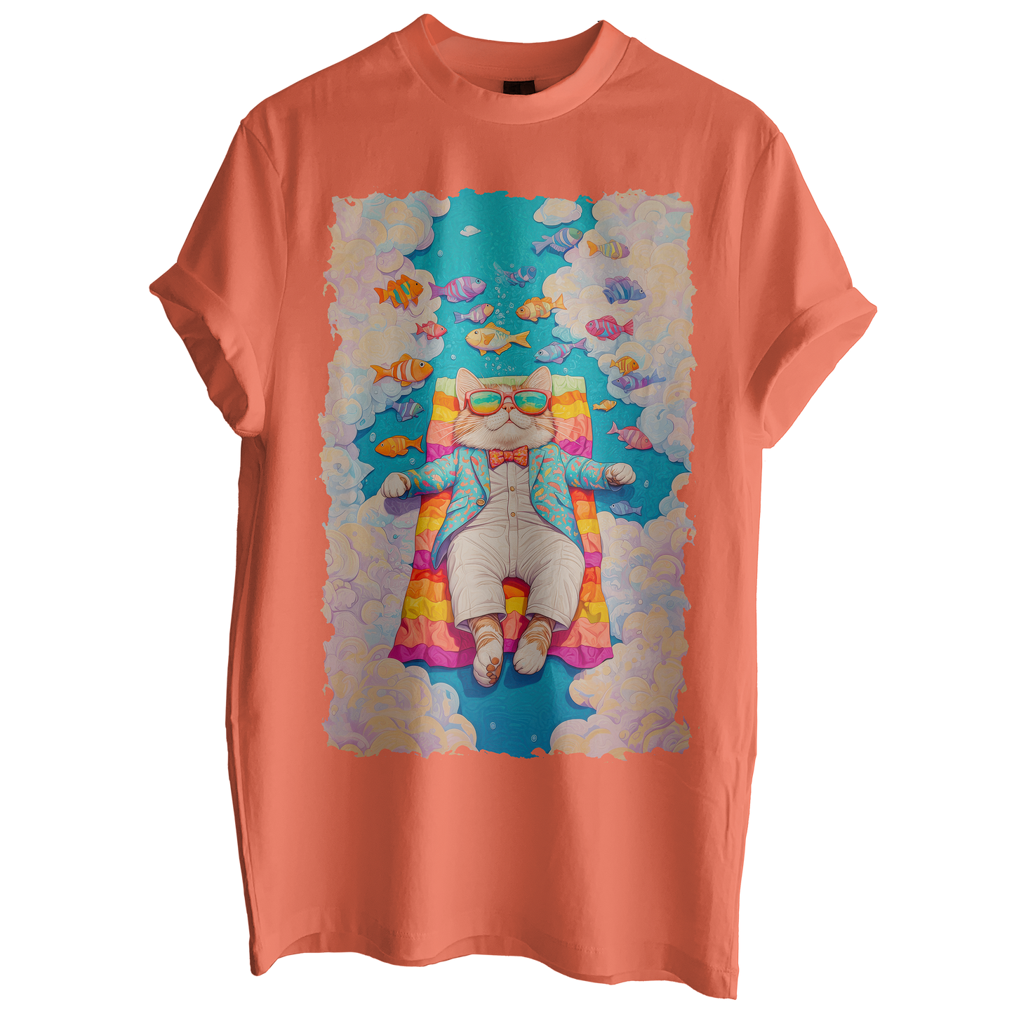 Chillaxing on Catnip Tee