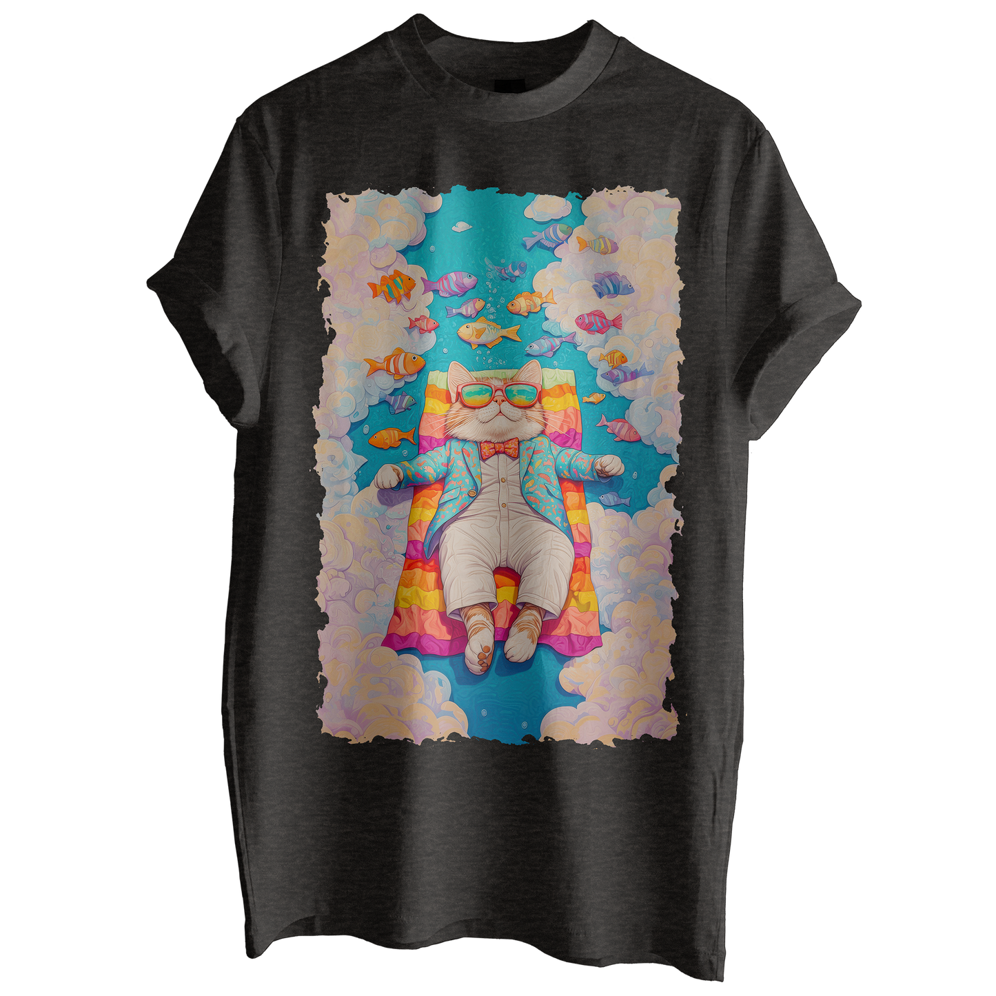 Chillaxing on Catnip Tee