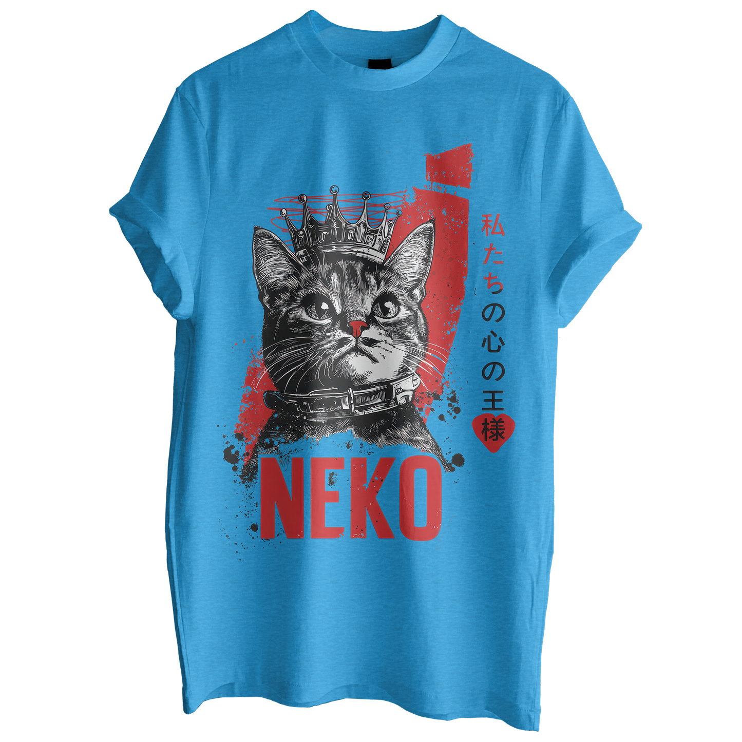 Neko King Of Our Hearts Tee