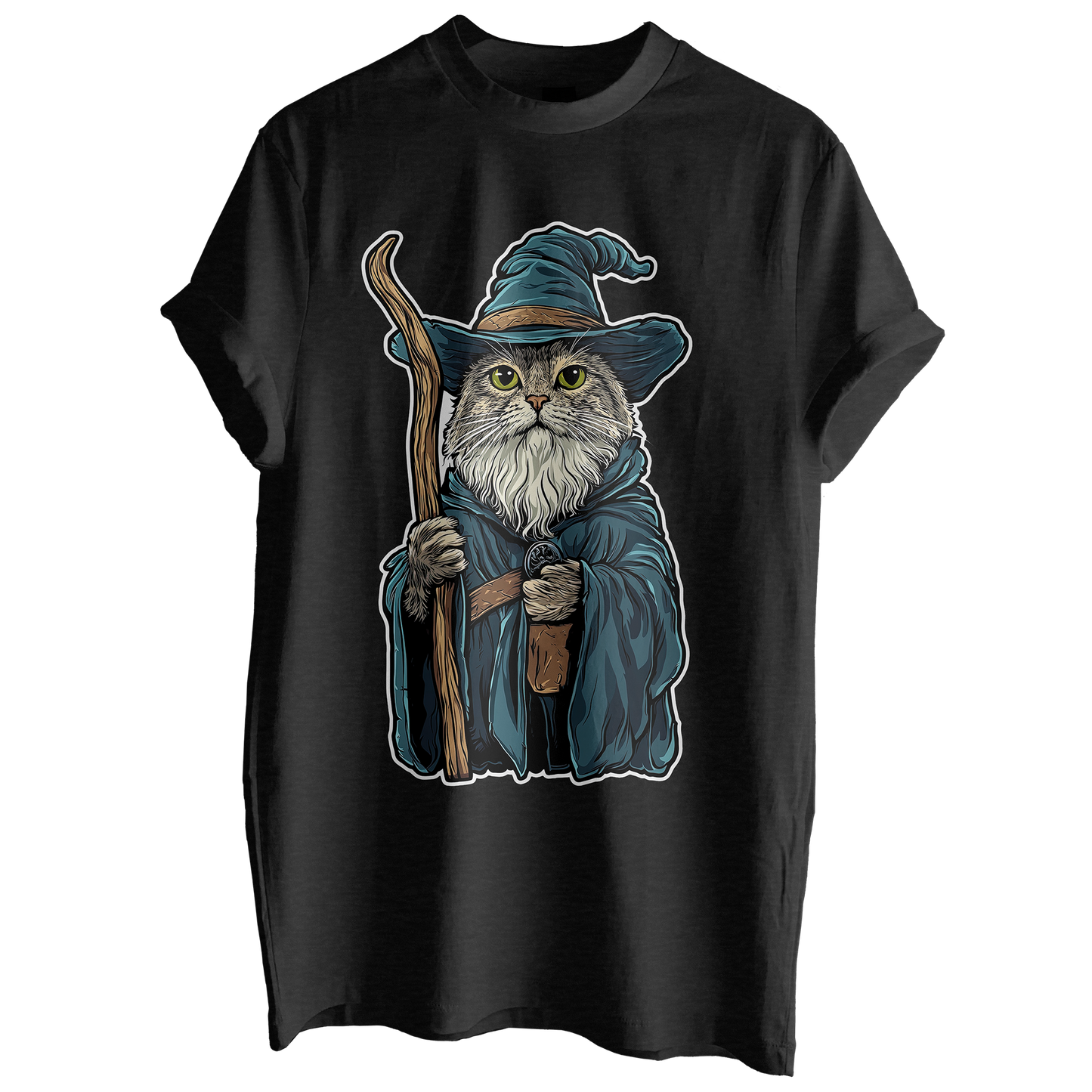 Catdolf The Grey Tee
