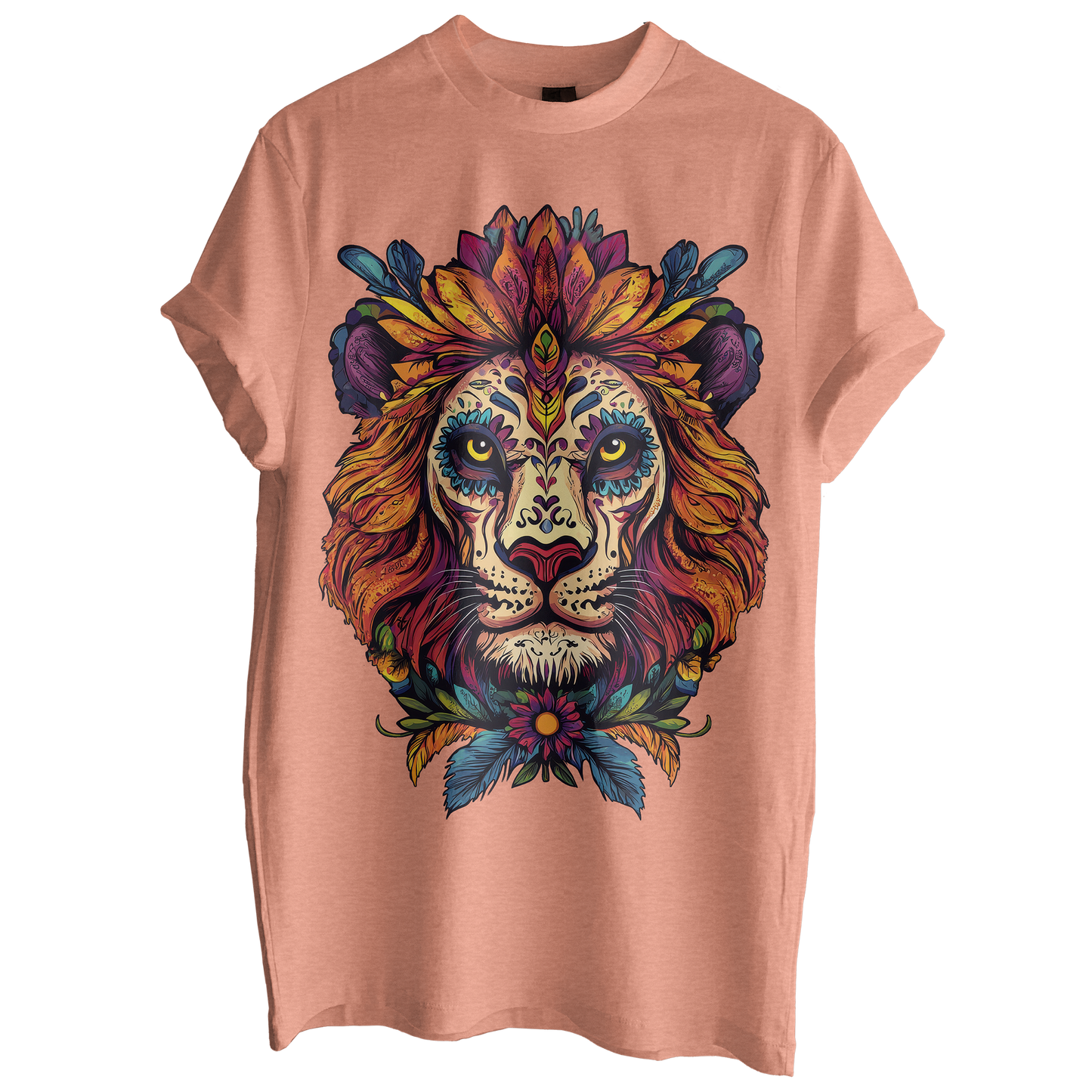 Dia De Muertos Lion Tee