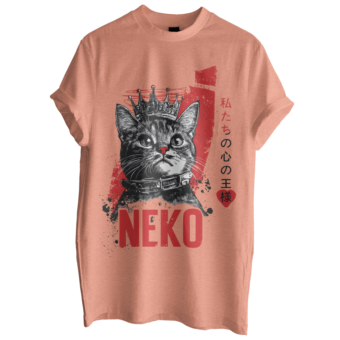 Neko King Of Our Hearts Tee