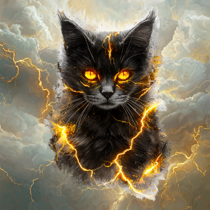 I Am The Storm Throw Pillow