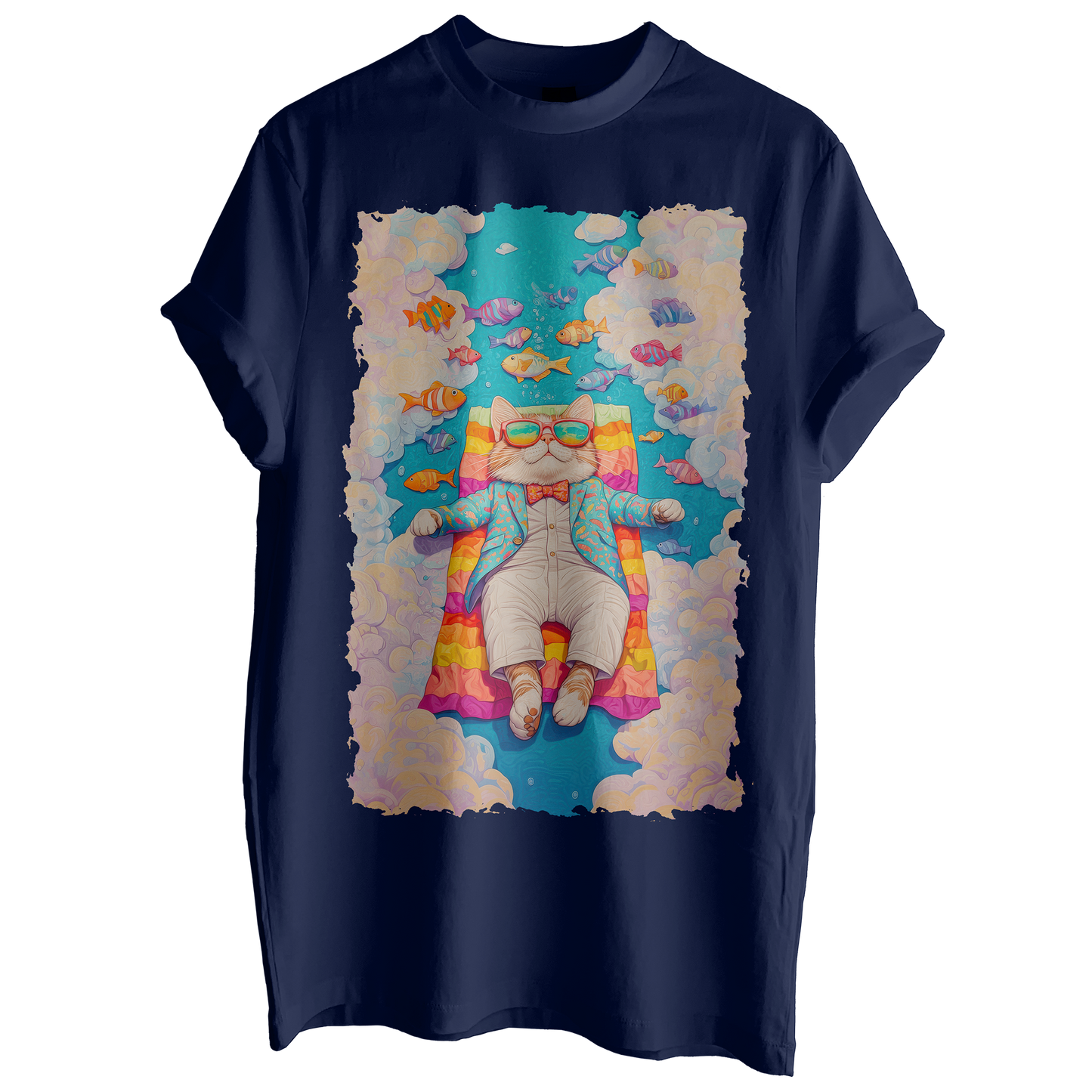 Chillaxing on Catnip Tee