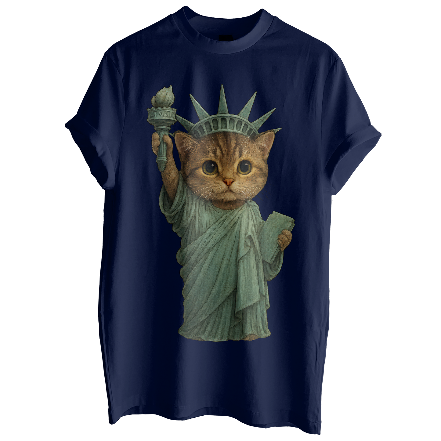 Statue of Meowberty Tee