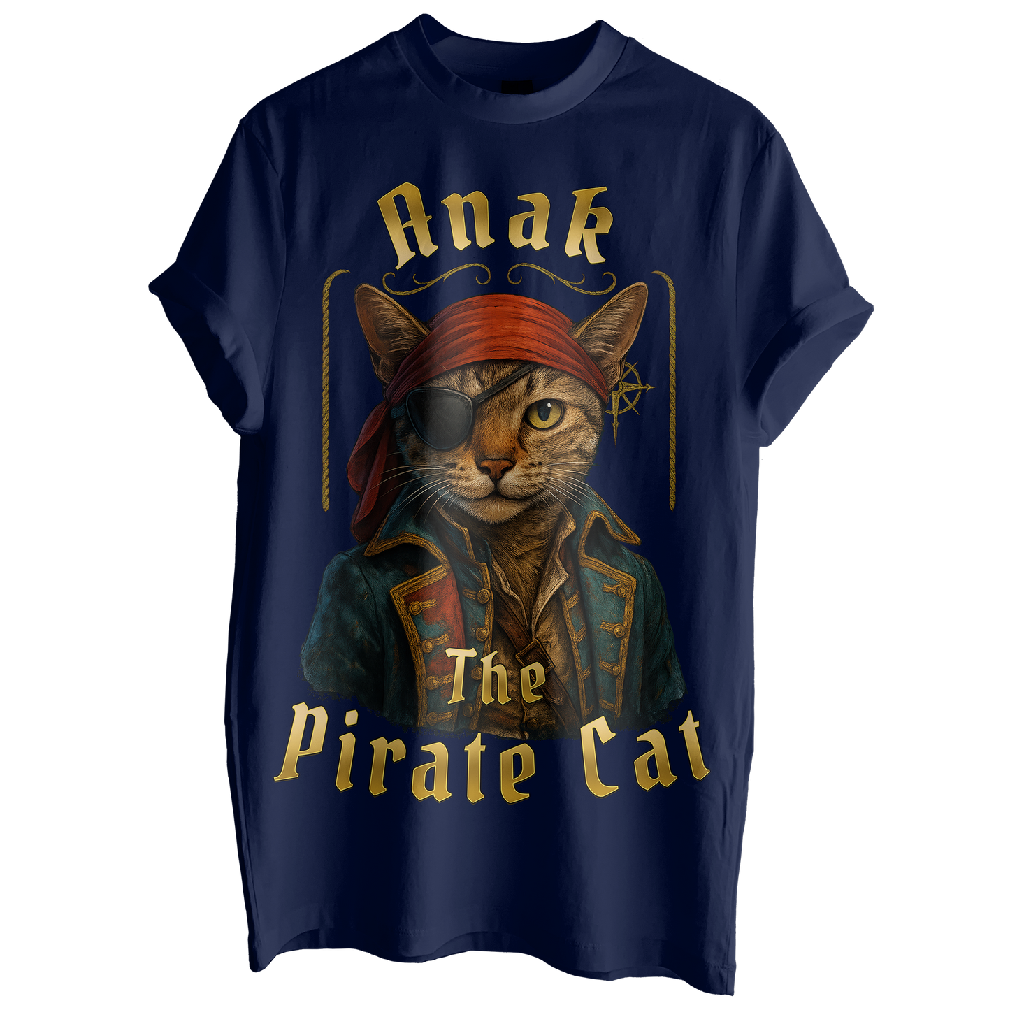 Anak The Pirate Cat Tee